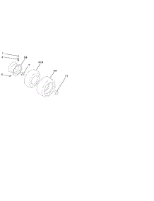 Wheels And Tires parts for Poulan Riding Mower Tractor PK19H42YT from AppliancePartsPros.com