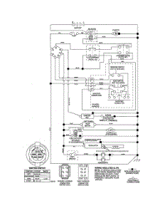 Schematic-Tractor parts for Poulan Riding Mower Tractor PK20H42YT from AppliancePartsPros.com