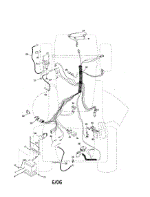Electrical parts for Poulan Riding Mower Tractor PK20H48YT from AppliancePartsPros.com