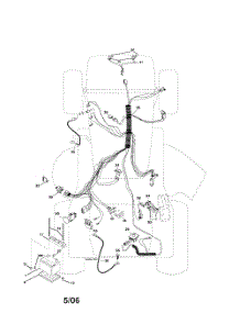 Electrical parts for Poulan Riding Mower Tractor PK23H48YT from AppliancePartsPros.com