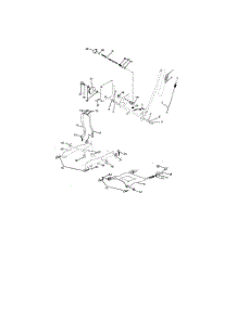 Mower Lift parts for Poulan Riding Mower Tractor PK23H48YT from AppliancePartsPros.com