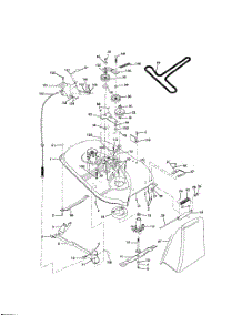 Mower Deck parts for Poulan Riding Mower Tractor PO14538A from AppliancePartsPros.com