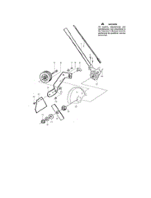 Guard  /  Driveshaft  /  Wheel Bracket parts for Poulan Grass Line Trimmer PP125E from AppliancePartsPros.com