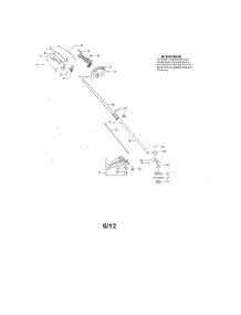 Drive Shaft  /  Handle  /  Shield parts for Poulan Grass Line Trimmer PP133 TYPE 2 from AppliancePartsPros.com
