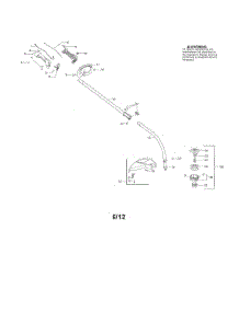 Drive Shaft  /  Handle  /  Shield parts for Poulan Grass Line Trimmer PP330 TYPE 1 from AppliancePartsPros.com