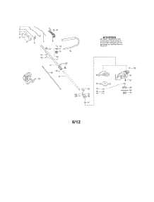 Handle  /  Drive Shaft  /  Shield parts for Poulan Grass Line Trimmer PP333 TYPE 1 from AppliancePartsPros.com