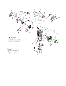 Cylinder  /  Crankshaft  /  Crankcase parts for Poulan Chainsaw PP4218AVX from AppliancePartsPros.com