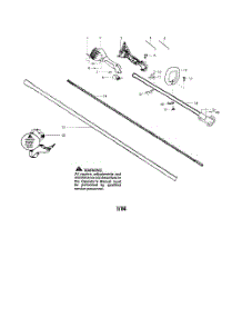 Driveshaft  /  Handle  /  Shield parts for Poulan Pruner PP445 from AppliancePartsPros.com