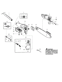 Chain  /  Bar  /  Housing parts for Poulan Pruner PP446 from AppliancePartsPros.com