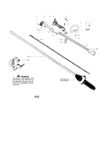Driveshaft  /  Handle parts for Poulan Pruner PP446T from AppliancePartsPros.com