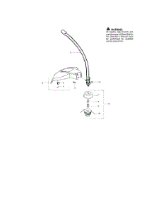 Trimmer Attachment parts for Poulan Pruner PP446T from AppliancePartsPros.com