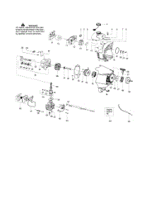 Cylinder  /  Crankshaft  /  Crankcase parts for Poulan Pruner PP446T from AppliancePartsPros.com