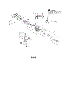 Cylinder  /  Shield  /  Crankshaft parts for Poulan Chainsaw PP4620AVL from AppliancePartsPros.com