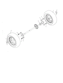 Wheels  /  Decals parts for Poulan Snow Removal Equipment PP524A from AppliancePartsPros.com
