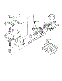 Gearcase Assembly 702510 parts for Poulan Walk Behind Lawn Mower PP752PHKA from AppliancePartsPros.com