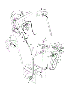 Control Panel  /  Discharge Chute parts for Poulan Snow Removal Equipment PP8527ESA from AppliancePartsPros.com