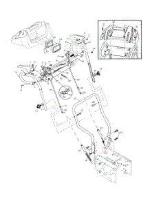 Handles parts for Poulan Snow Removal Equipment PP8527ESA from AppliancePartsPros.com
