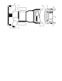 Decals parts for Poulan Snow Removal Equipment PP8527ESA from AppliancePartsPros.com