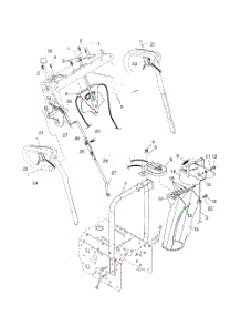 Control Panel  /  Discharge Chute parts for Poulan Snow Removal Equipment PP927ESB from AppliancePartsPros.com