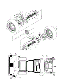 Wheels  /  Decals parts for Poulan Snow Removal Equipment PP927ESB from AppliancePartsPros.com