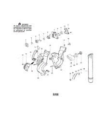 Housing  /  Tube parts for Poulan Leaf Blower PPB2000LE TYPE 1 from AppliancePartsPros.com