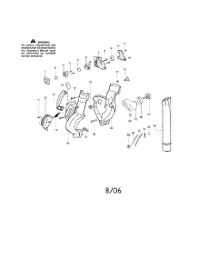 Housing  /  Tube  /  Handle parts for Poulan Leaf Blower PPB2000LE TYPE 2 from AppliancePartsPros.com
