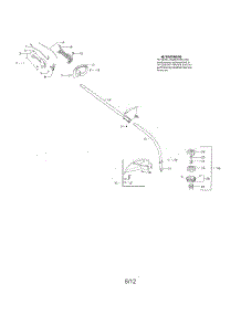 Drive Shaft  /  Shield  /  Handle parts for Poulan Grass Line Trimmer PPB330 TYPE 2 from AppliancePartsPros.com