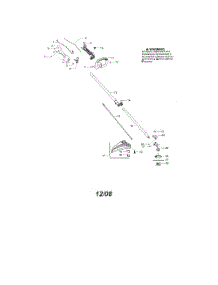 Shield  /  Driveshaft  /  Handle parts for Poulan Grass Line Trimmer PPB335 from AppliancePartsPros.com