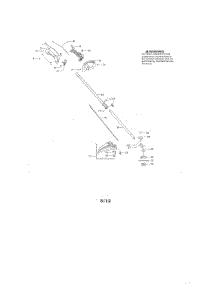 Drive Shaft  /  Handle  /  Shield parts for Poulan Grass Line Trimmer PPB335 TYPE 2 from AppliancePartsPros.com