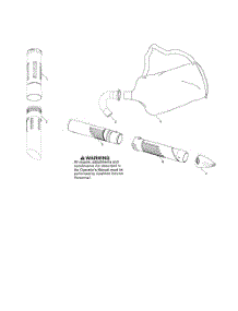 Vac Bag  /  Tubes parts for Poulan Leaf Blower PPB430VS from AppliancePartsPros.com
