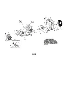 Scroll  /  Handle  /  Impeller parts for Poulan Leaf Blower PPB430VS TYPE 2 from AppliancePartsPros.com