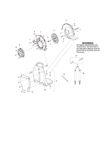 Scroll & Engine Housing  /  Impeller parts for Poulan Leaf Blower PPBP30 from AppliancePartsPros.com