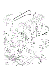Drive parts for Poulan Riding Mower Tractor PPR1742STA from AppliancePartsPros.com