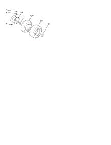 Wheels And Tires parts for Poulan Riding Mower Tractor PPR1742STA from AppliancePartsPros.com