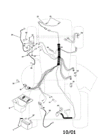 Electrical parts for Poulan Riding Mower Tractor PPR1742STC from AppliancePartsPros.com