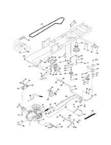 Drive parts for Poulan Riding Mower Tractor PPR17H42STC from AppliancePartsPros.com