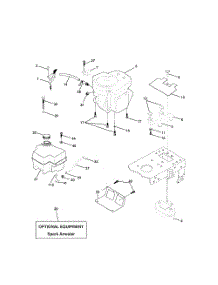 Engine parts for Poulan Riding Mower Tractor PPR2042STC from AppliancePartsPros.com