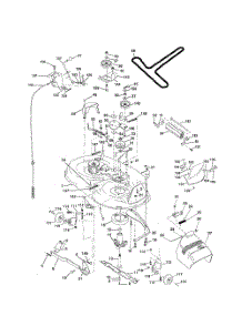 Mower Deck parts for Poulan Riding Mower Tractor PPR20H42STA from AppliancePartsPros.com