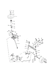 Steering Assembly parts for Poulan Riding Mower Tractor PPR20H42STB from AppliancePartsPros.com