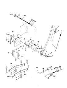 Mower Lift parts for Poulan Riding Mower Tractor PPR20H46STA from AppliancePartsPros.com