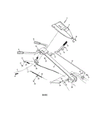 Handle Assembly parts for Poulan Tiller PPRRT65A from AppliancePartsPros.com
