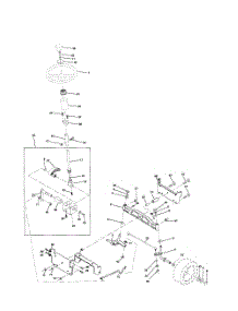 Steering Assembly parts for Poulan Riding Mower Tractor PR16H42STA from AppliancePartsPros.com