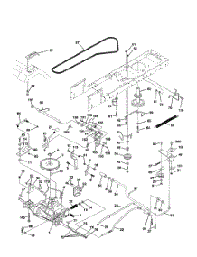 Drive parts for Poulan Riding Mower Tractor PR1742STB from AppliancePartsPros.com