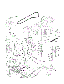 Drive parts for Poulan Riding Mower Tractor PR1742STD from AppliancePartsPros.com