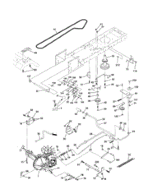 Drive parts for Poulan Riding Mower Tractor PR17H42STB from AppliancePartsPros.com