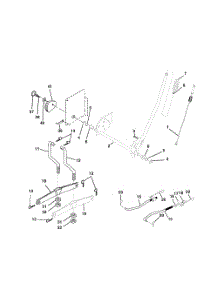 Mower Lift parts for Poulan Riding Mower Tractor PR1842STA from AppliancePartsPros.com