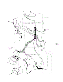 Electrical parts for Poulan Riding Mower Tractor PR18542STA from AppliancePartsPros.com