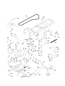 Drive parts for Poulan Riding Mower Tractor PR18542STA from AppliancePartsPros.com