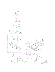 Steering Assembly parts for Poulan Riding Mower Tractor PR18542STA from AppliancePartsPros.com