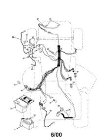 Electrical parts for Poulan Riding Mower Tractor PR18542STB from AppliancePartsPros.com